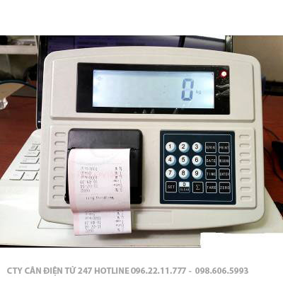 Cân điện tử in phiếu T6P Keli ( tải trọng : 50kg, 60kg, 100kg, 150kg, 200kg, 300kg )