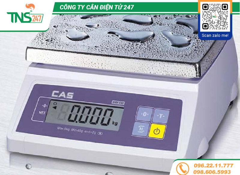 Cân bàn điện tử Cas SW-1W 30kg
