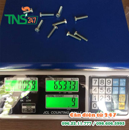 Đồng hồ cân bàn điện tử JCL 6kg